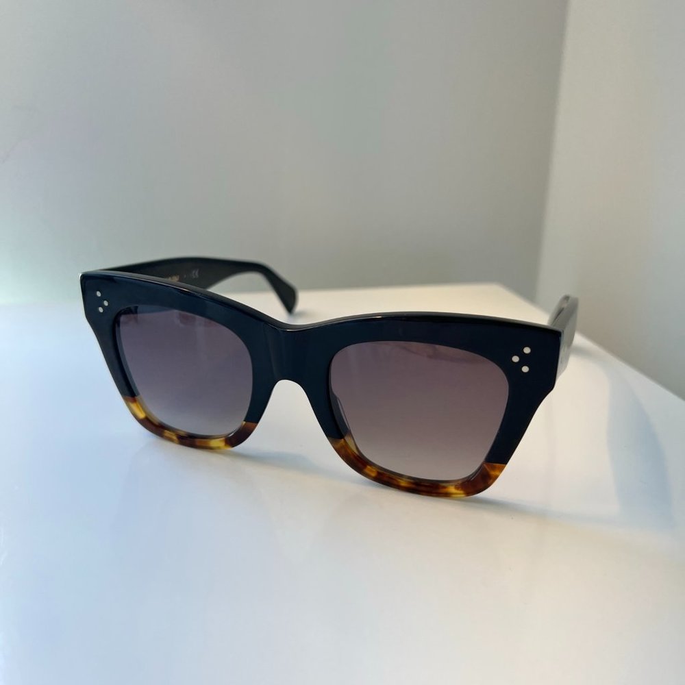CELINE Women's Polarized Square Sunglasses,